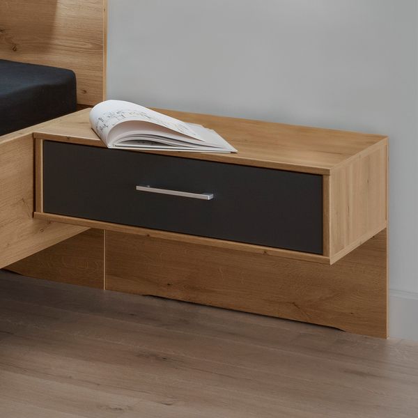 Schwebenachttisch Marizo Eiche Dekor