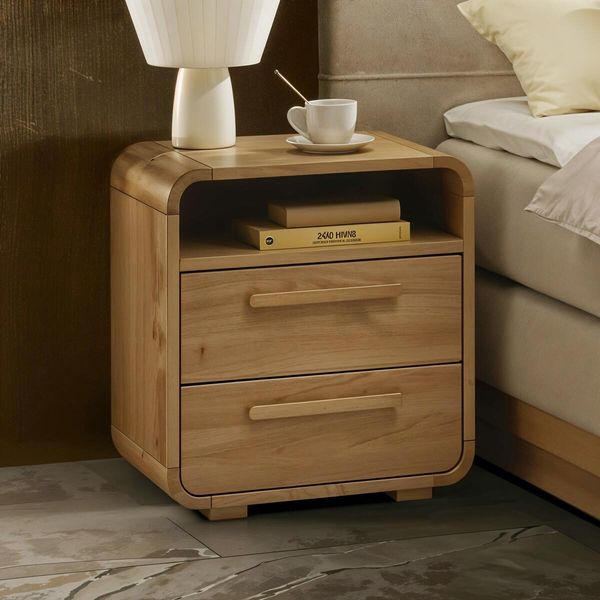 Nachttisch Trosa Eiche Massivholz H 57cm