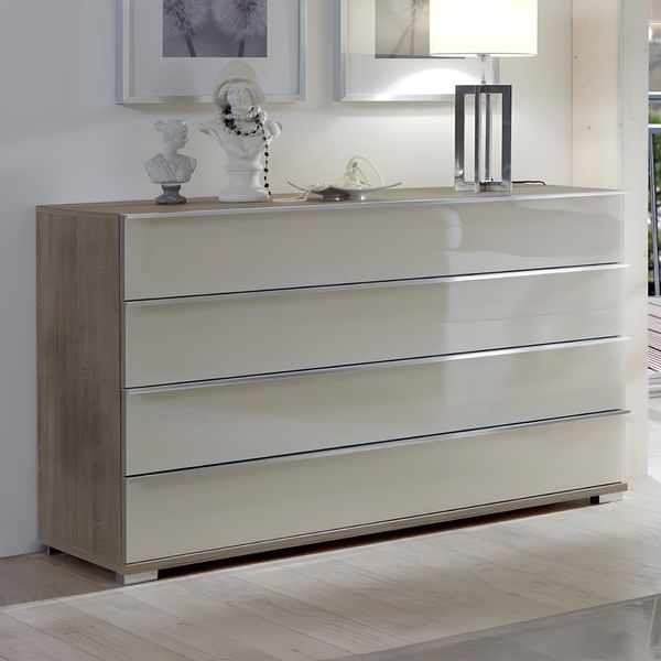 Sideboard Tiko Eiche Dekor mit Schubladen