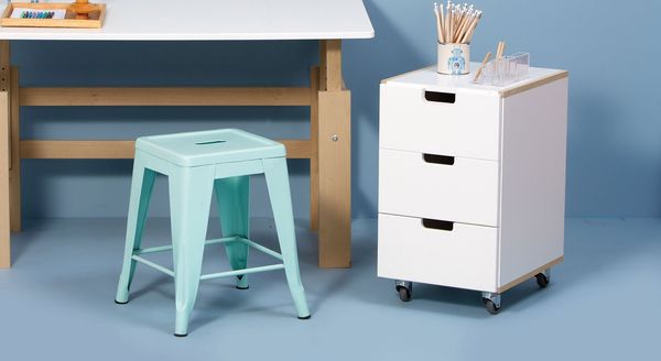 Rollcontainer Kids Town Buche teilmassiv