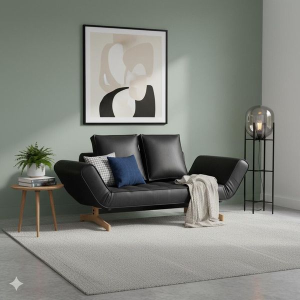 Schlafsofa Nunki Kunstleder