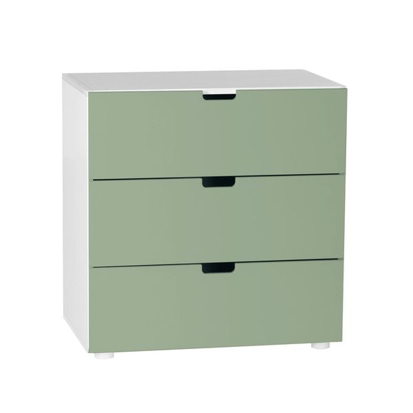 Kommode Kids Town Color teilmassiv mit Schubladen