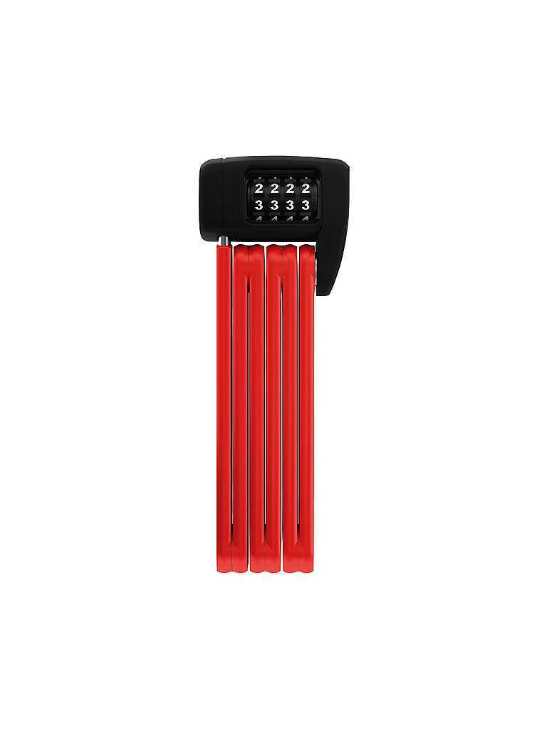 ABUS Fahrrad-Faltschloss BORDO Lite 6055/85 Combo rot