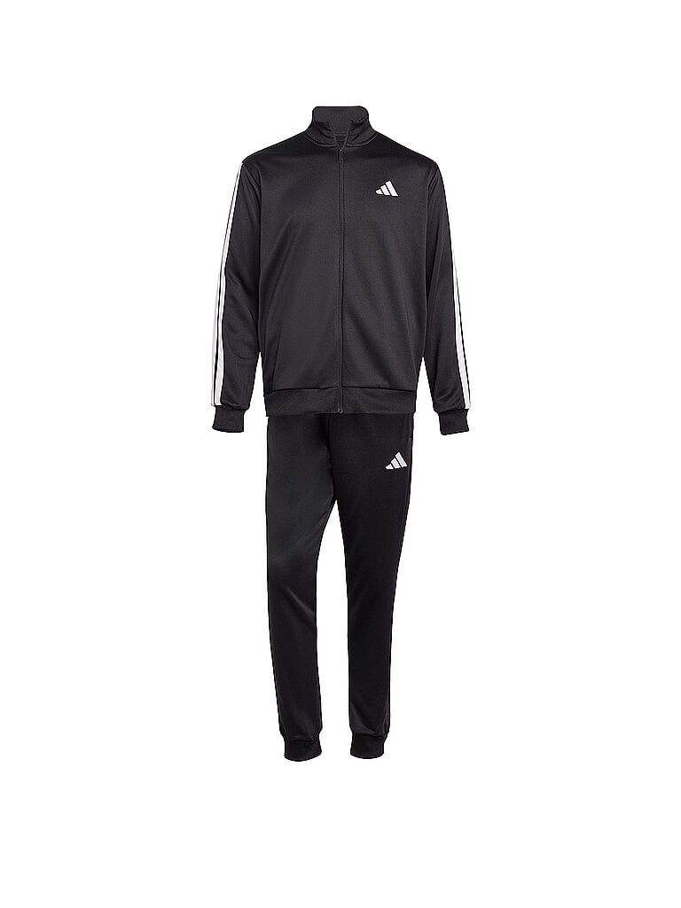 ADIDAS Herren Trainingsanzug 3S FT TT TS schwarz | S