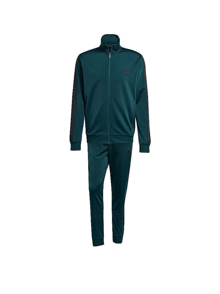 ADIDAS Herren Trainingsanzug Sportswear Basic 3S petrol | S