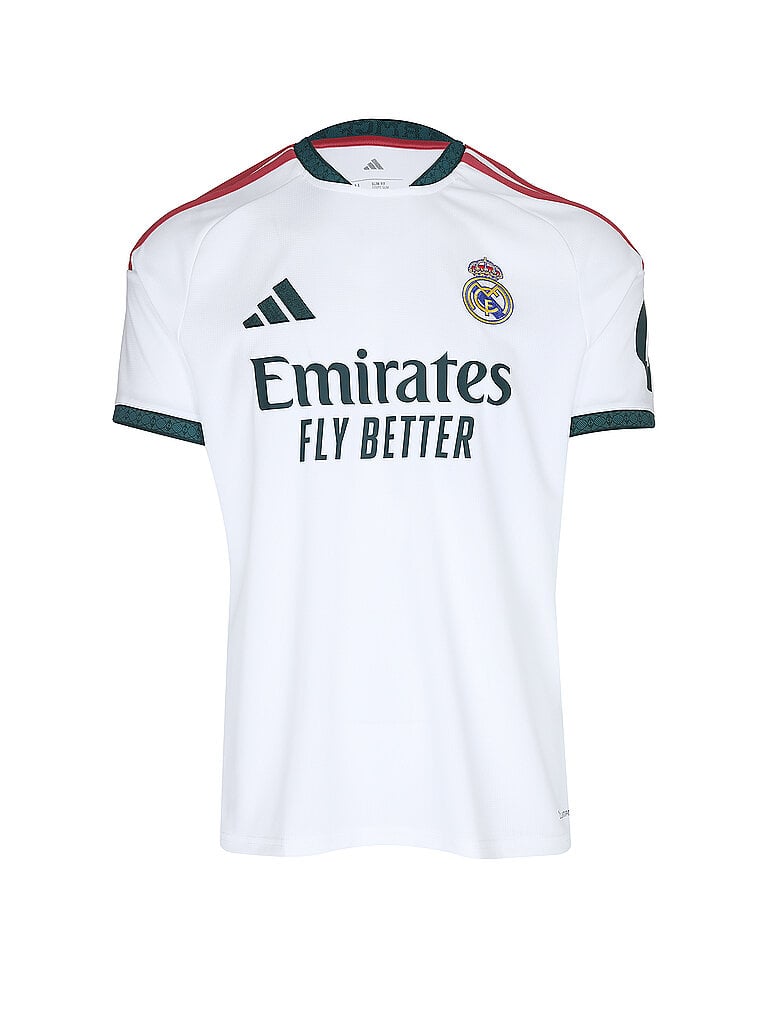 ADIDAS Herren Fußballtrikot REAL Heim weiss | S