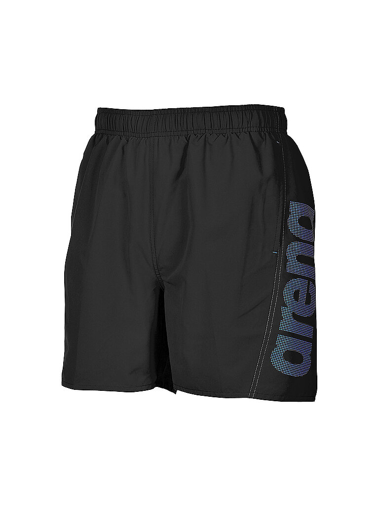 ARENA Herren Badeshort Fundamentals Logo schwarz | S