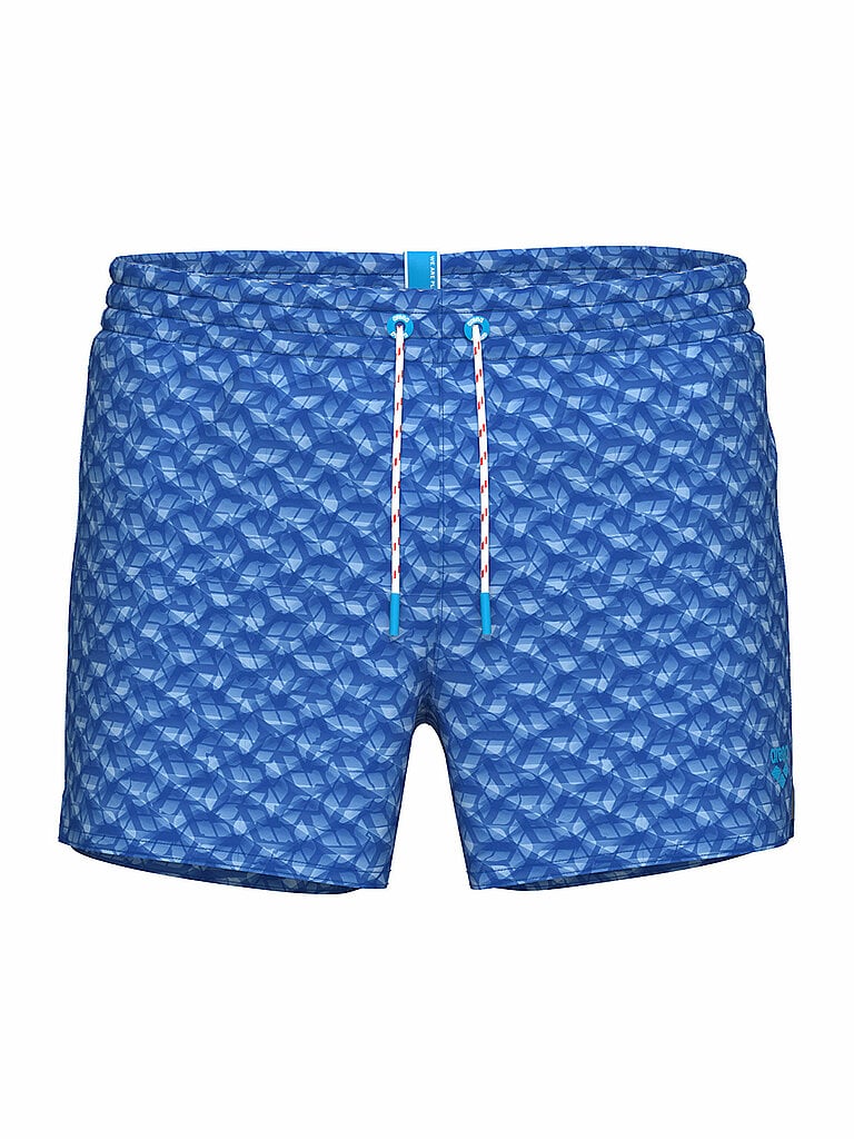 ARENA Herren Badeshort Water Prints blau | S