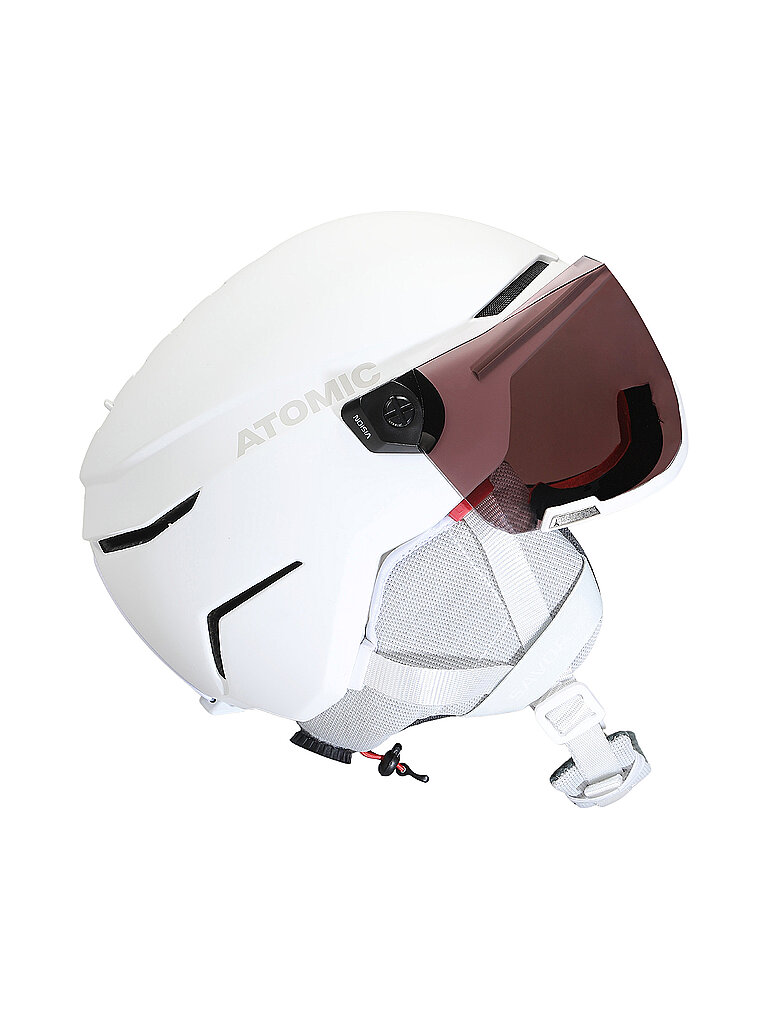 ATOMIC Kinder Skihelm Savor Visor JR weiss | 48-52CM