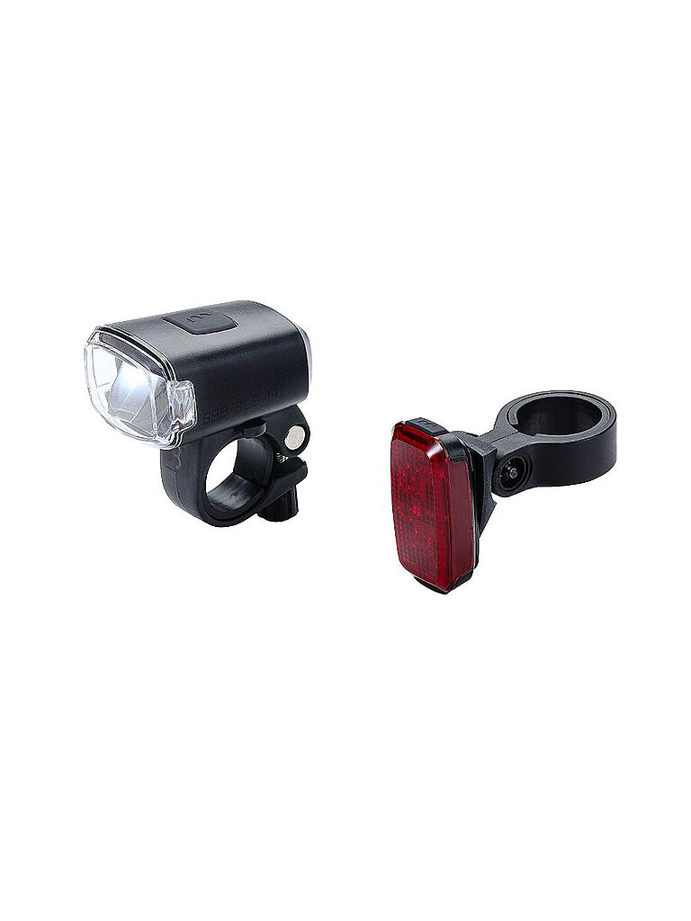 BBB Fahrrad Lichterset StudCombo BLS-142 schwarz