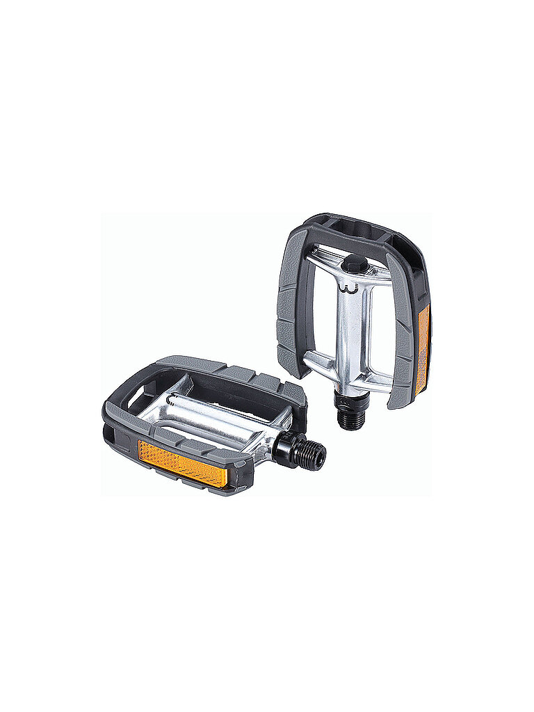BBB Fahrrad ComfortLight Trekkingpedal BPD-43 mit CroMo Achse schwarz