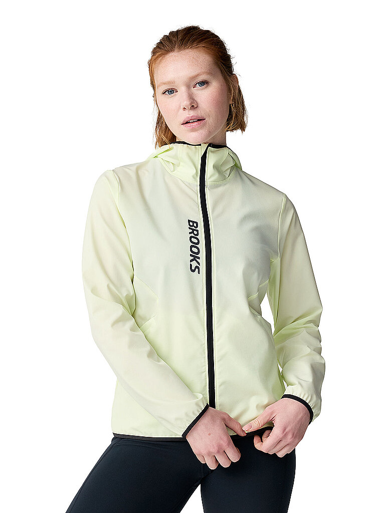 BROOKS Damen Laufjacke Canopy gelb | XS