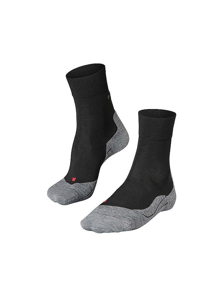 FALKE Herren Laufsocken RU 4 Wool schwarz | 39-41