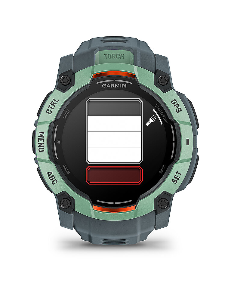 GARMIN GPS-Multisport-Smartwatch Instinct® 3 50mm Amoled hellgrün