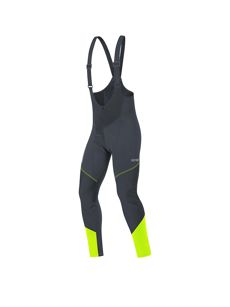 GOREWEAR Herren Rad Trägerhose C3 GORE® WINDSTOPPER® schwarz | M