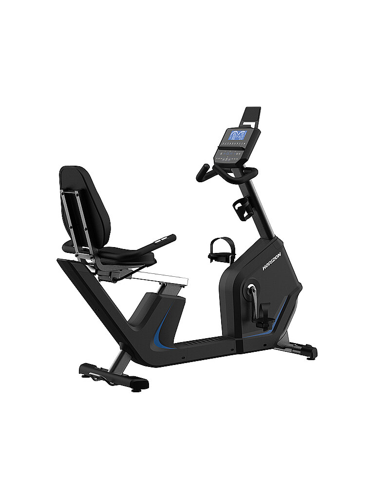 HORIZON Ergometer Halbliege 5.0Ri schwarz