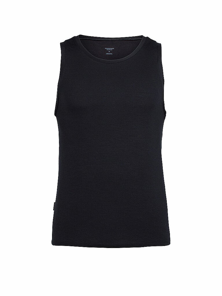 ICEBREAKER Herren Tanktop Anatomica schwarz | S
