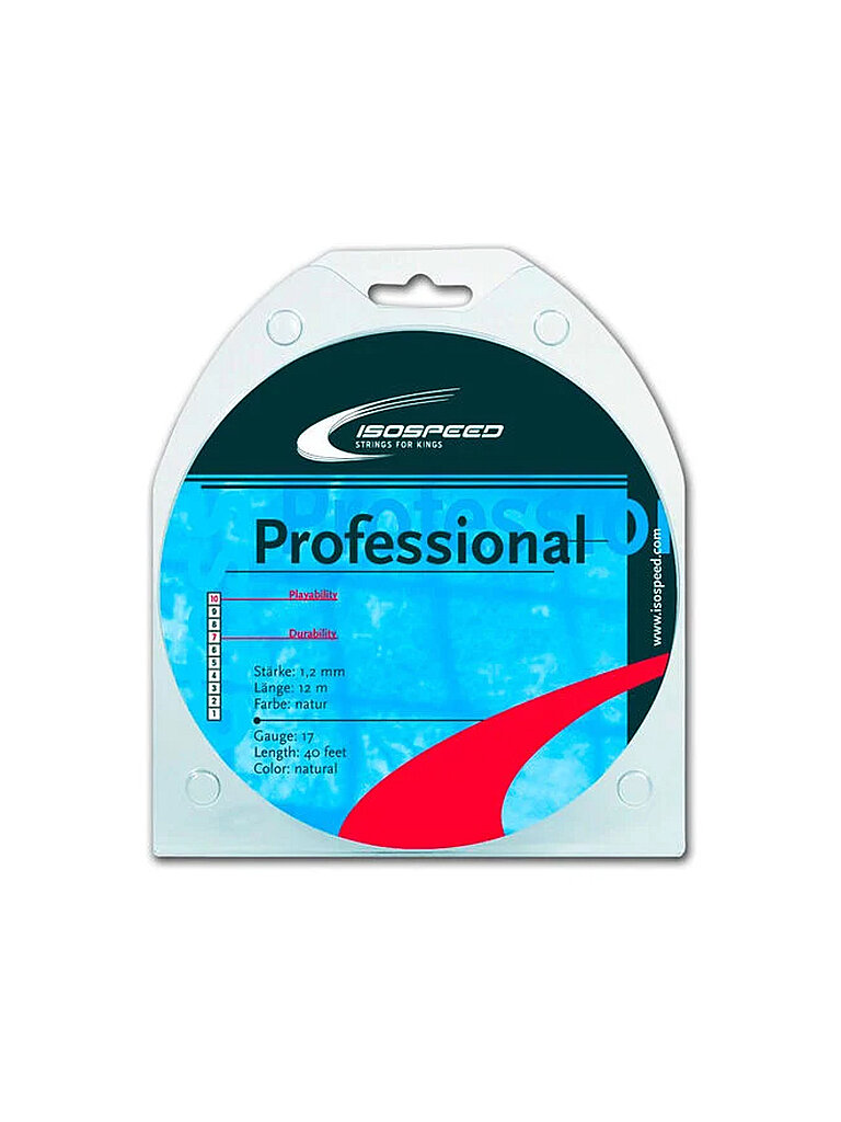 ISO SPEED Tennissaite Professional 12m silber