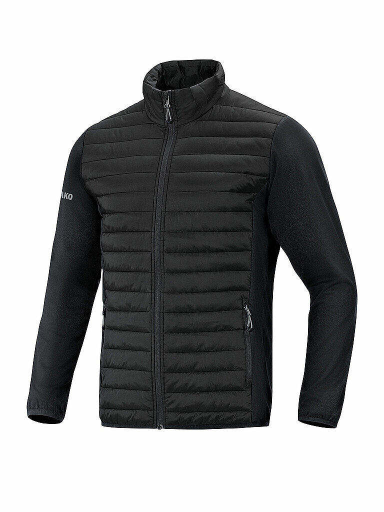 JAKO Herren Trainingsjacke Hybrid Premium schwarz | S