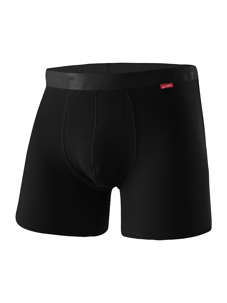 LÖFFLER Herren Boxershort TRANSTEX® LIGHT schwarz | 48