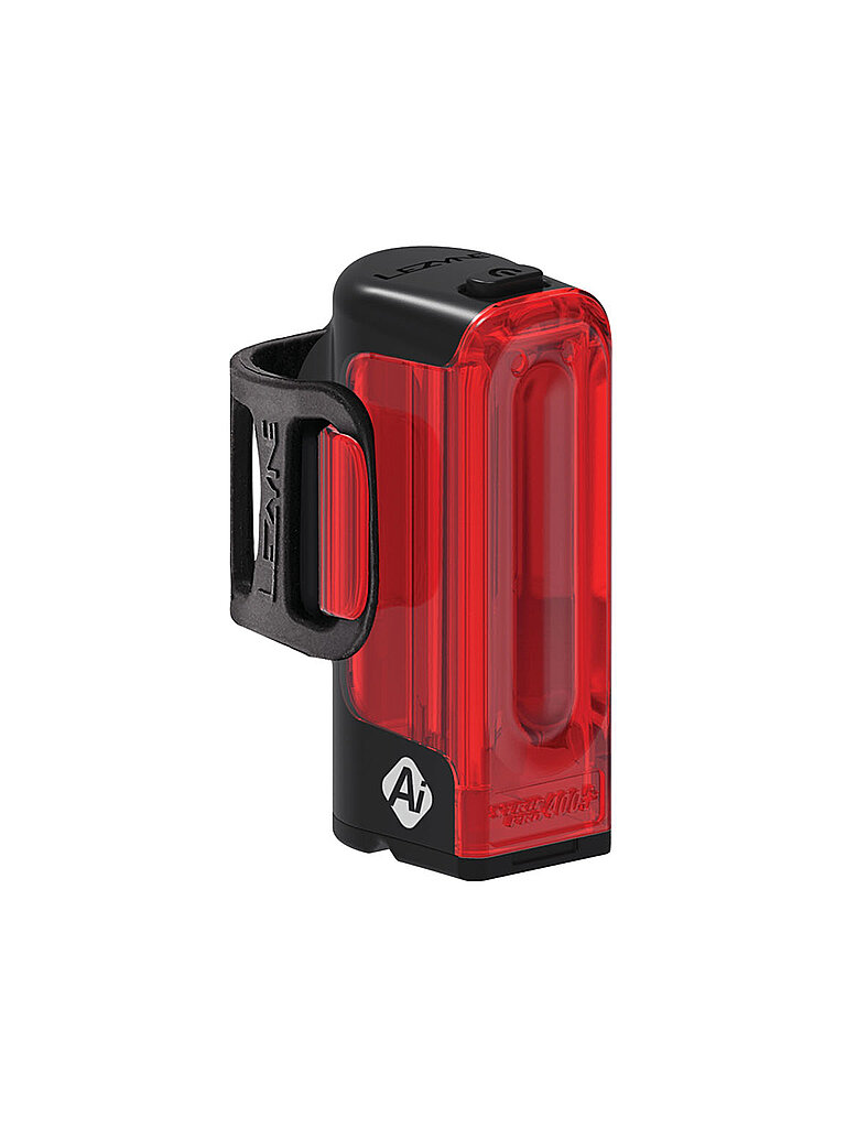 LEZYNE Fahrrad Rücklicht STRIP PRO Ai Alert 400+ schwarz