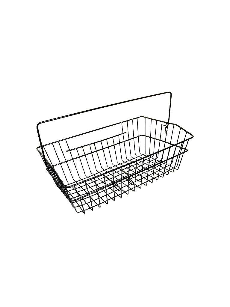 M-PROLINE Fahrrad Schultaschen-Korb schwarz