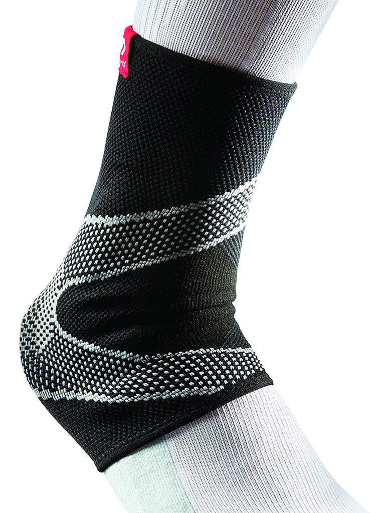 MC DAVID Fussgelenkbandage mit Gel-Streben schwarz | S