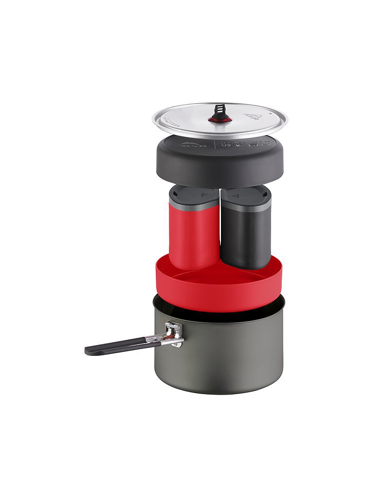 MSR Camping-Kochgeschirr Alpinist 2 System grau