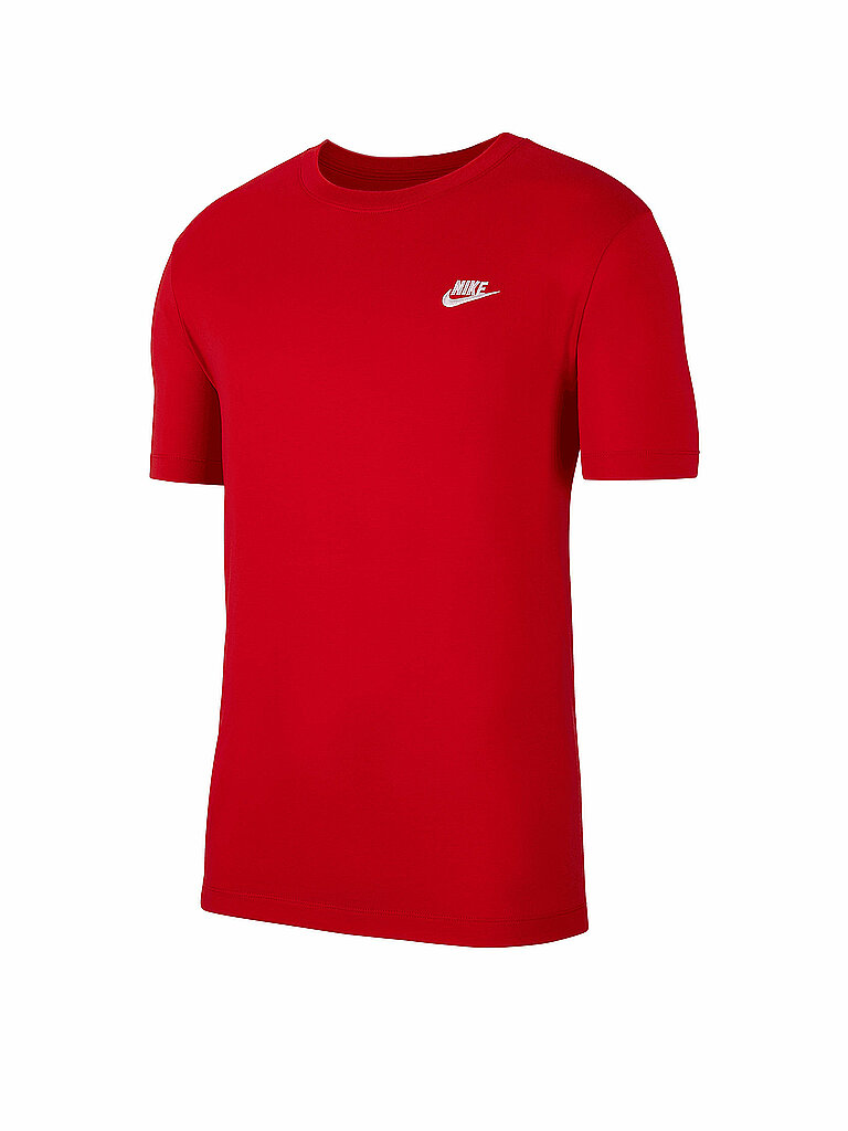 NIKE Herren T-Shirt Nike Sportswear Club rot | S