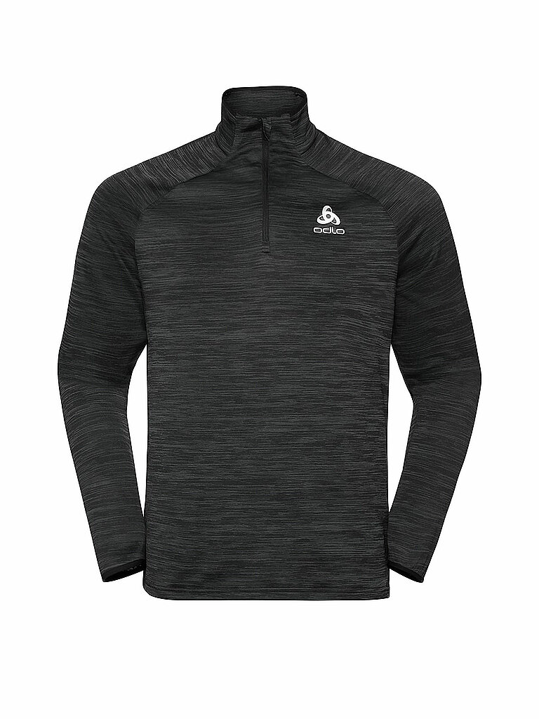 ODLO Herren Ski Unterziehen Millennium Element 1/2 Zip schwarz | XXL