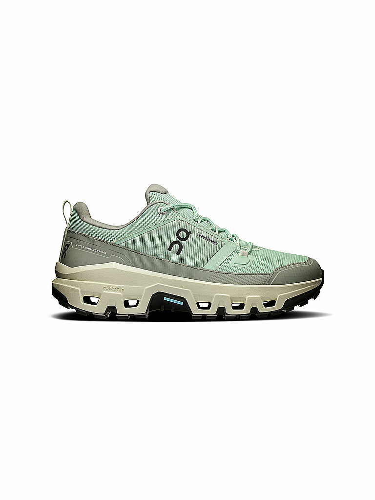 ON Damen Wanderschuhe Cloudrock Low WP mint | 36 1/2