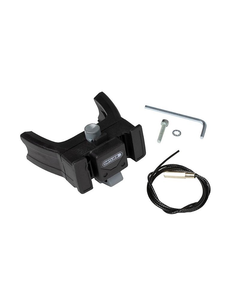 ORTLIEB E-Bike Lenkerhalterung ohne Schloss schwarz