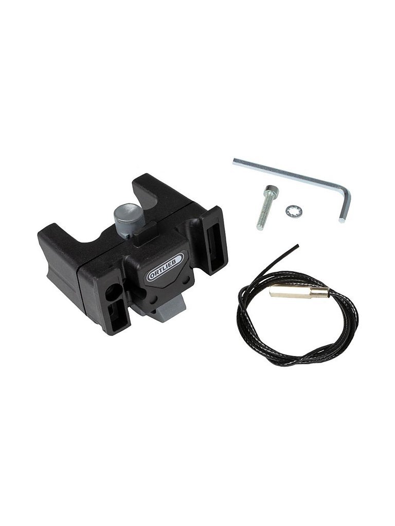 ORTLIEB Fahrrad Lenkerhalterung ohne Schloss schwarz