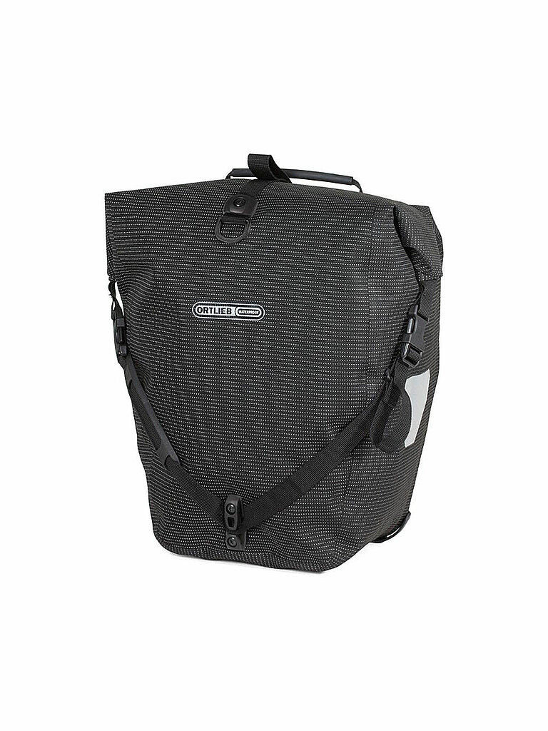 ORTLIEB Fahrrad-Packtasche Back-Roller High Visibility QL2.1 20L schwarz