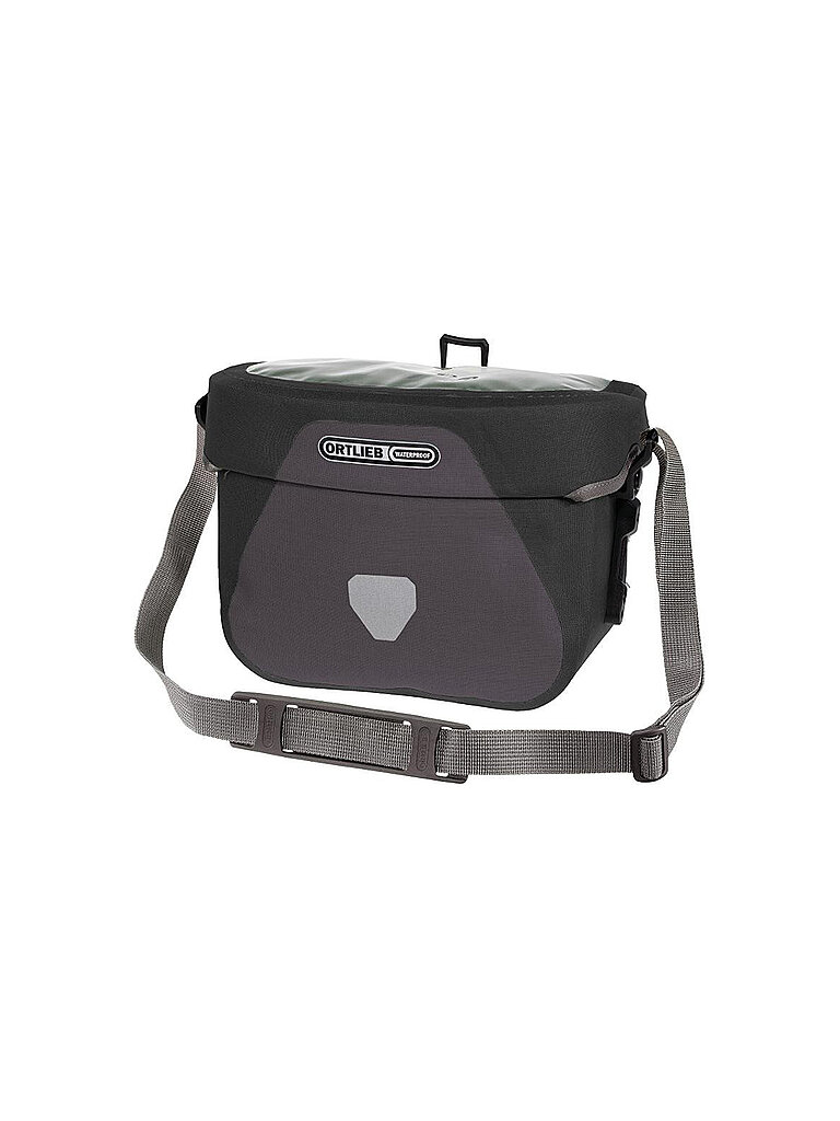 ORTLIEB Fahrrad Lenkertasche Ultimate Six Plus 6,5L grau