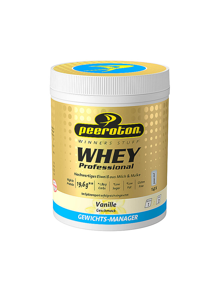 PEEROTON Eiweißpulver WHEY Professional Shake Vanille 350g bunt