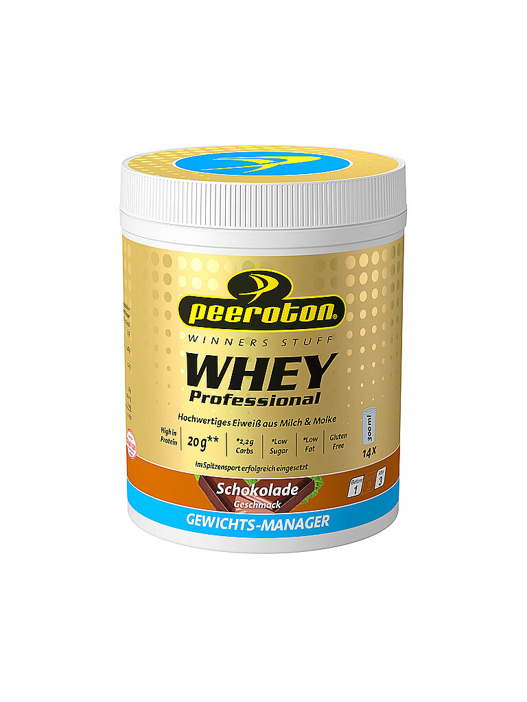 PEEROTON Eiweißpulver WHEY Professional Shake Schokolade 350g bunt