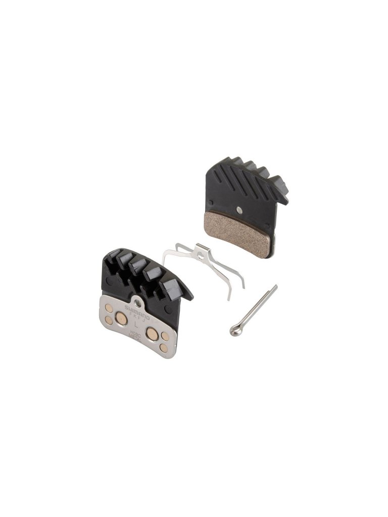 SHIMANO Fahrrad-Scheibenbremsbelag H03A Resin schwarz