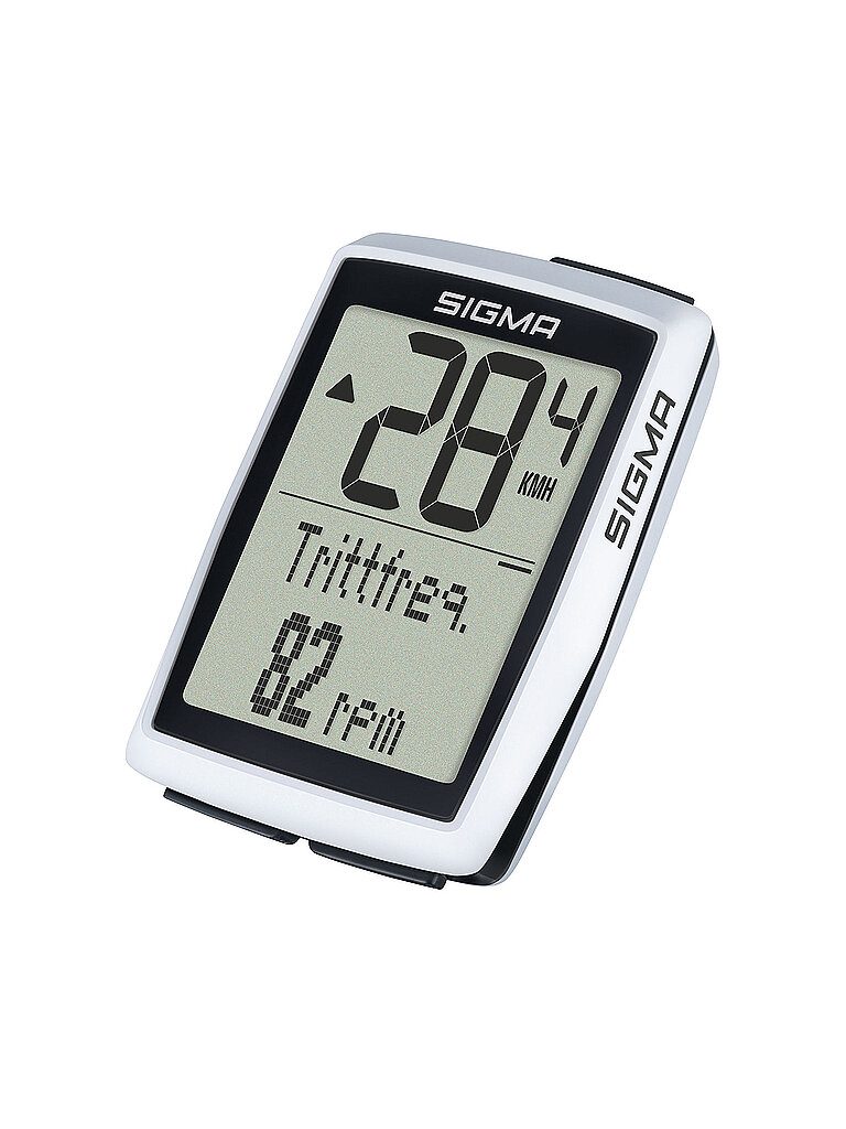 SIGMA Fahrrad Computer BC 12.0 WL STS Fun weiss