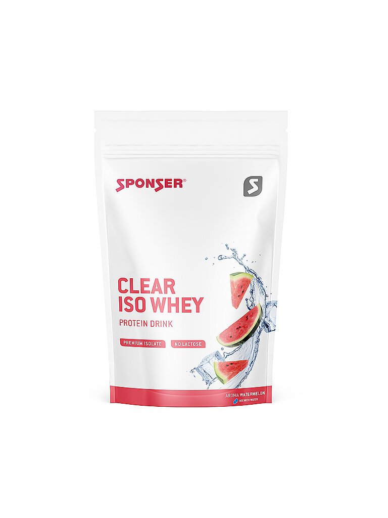 SPONSER Getränkepulver Clear Iso Whey 450g bunt