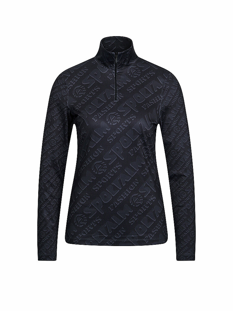 SPORTALM Damen Ski Unterzieh Zipshirt schwarz | 42