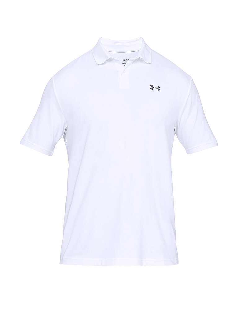 UNDER ARMOUR Herren Poloshirt UA Performance Polo 2.0 weiss | XL