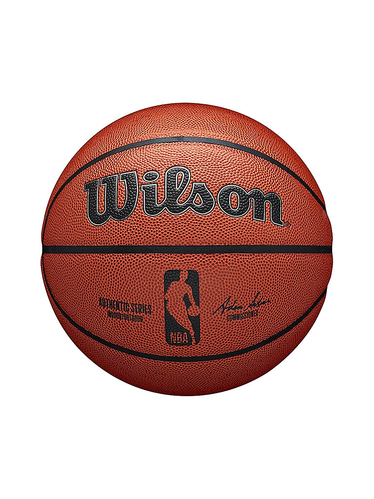 WILSON Basketball NBA Authentic Indoor Outdoor braun
