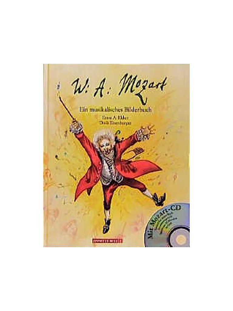 ANNETTE BETZ VERLAG Buch - Wolfgang Amadeus Mozart mit Audio-CD