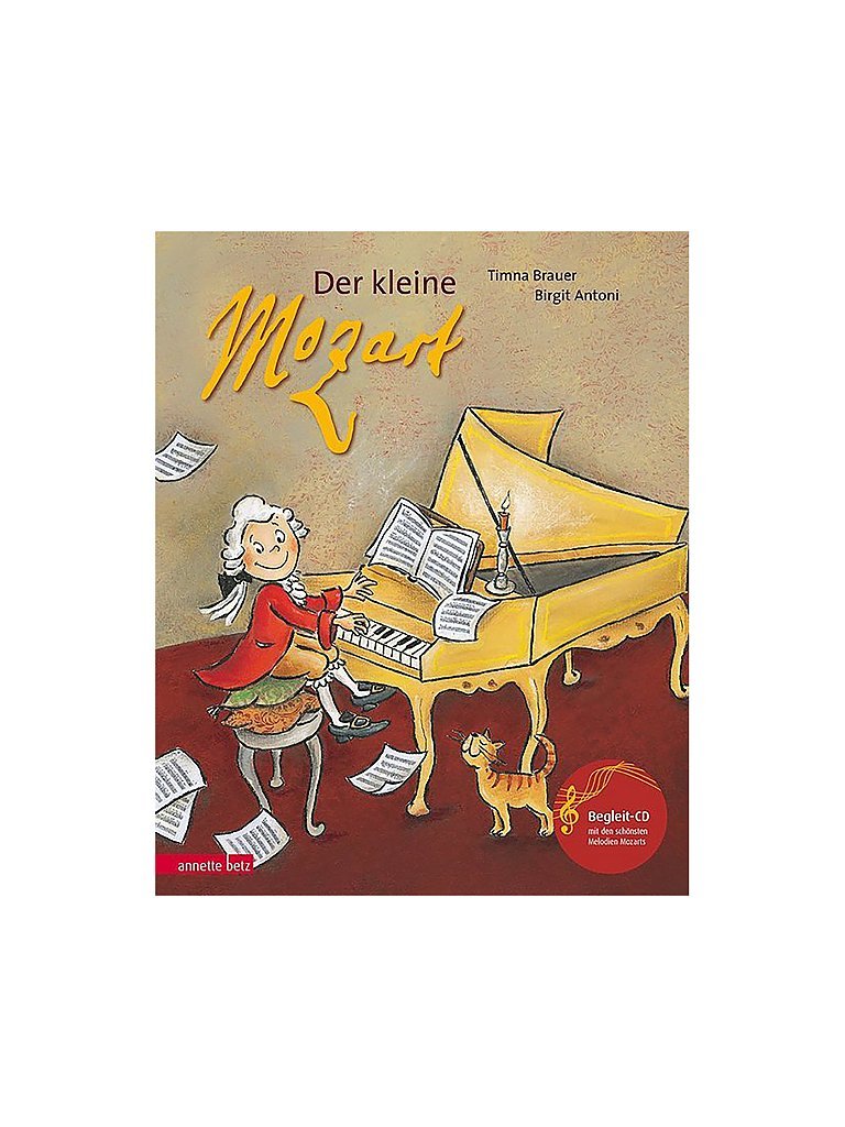 ANNETTE BETZ VERLAG Buch - Der kleine Mozart mit Audio-CD