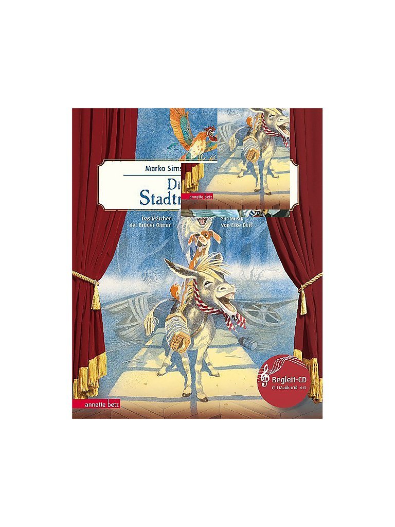 ANNETTE BETZ VERLAG Buch - Die Bremer Stadtmusikanten mit Audio CD