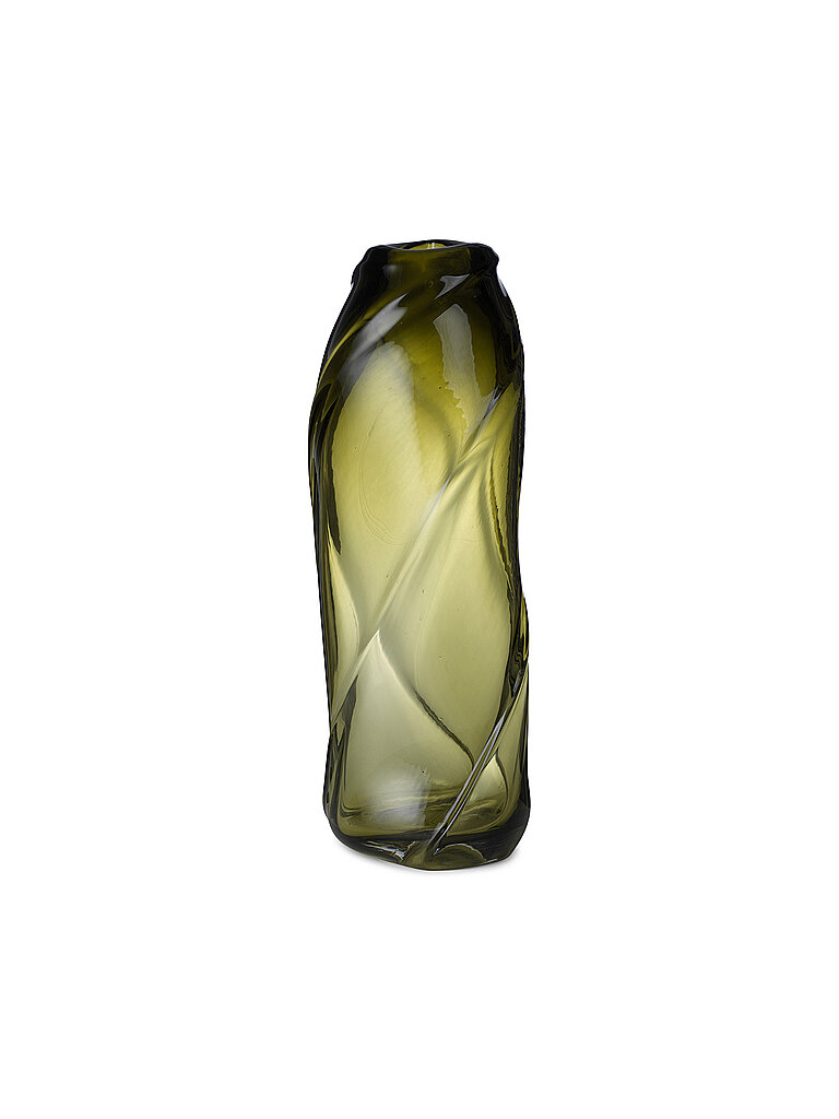 FERM LIVING Vase WATER SWIRL TALL grün
