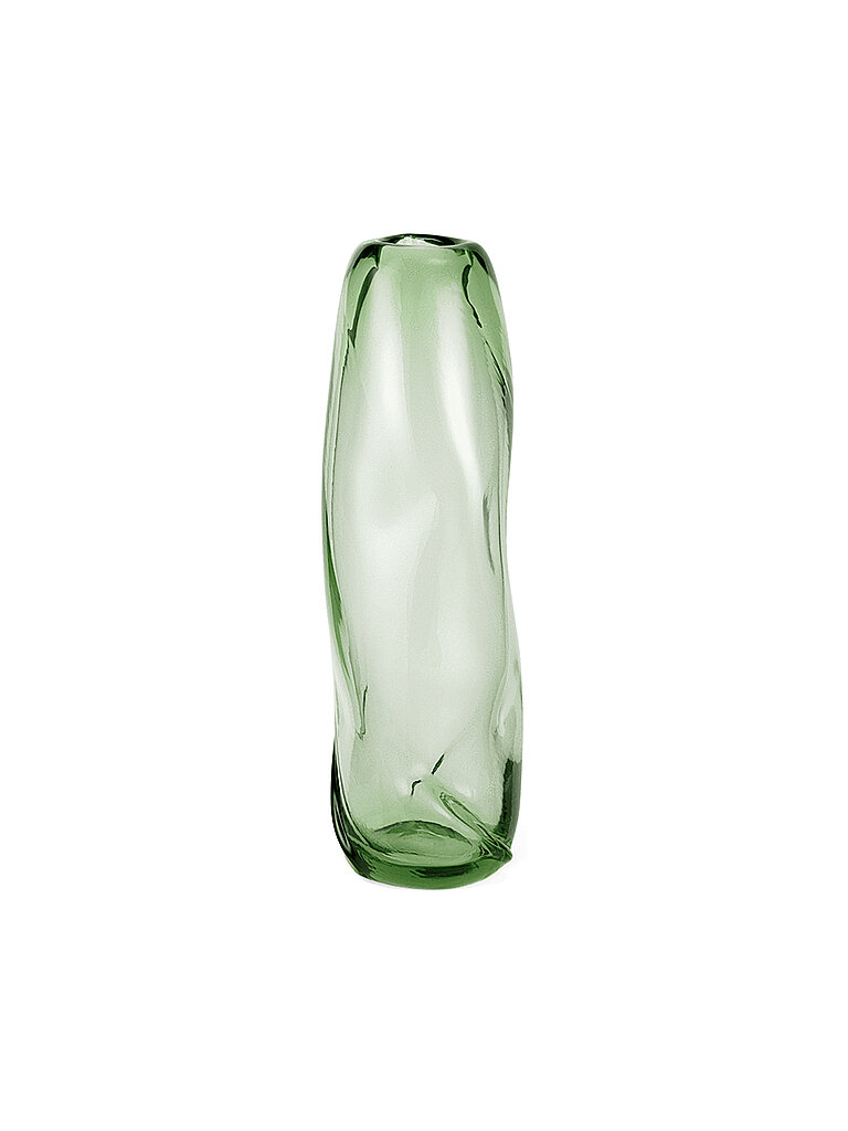 FERM LIVING Vase Water Swirl Tall 47cm grün