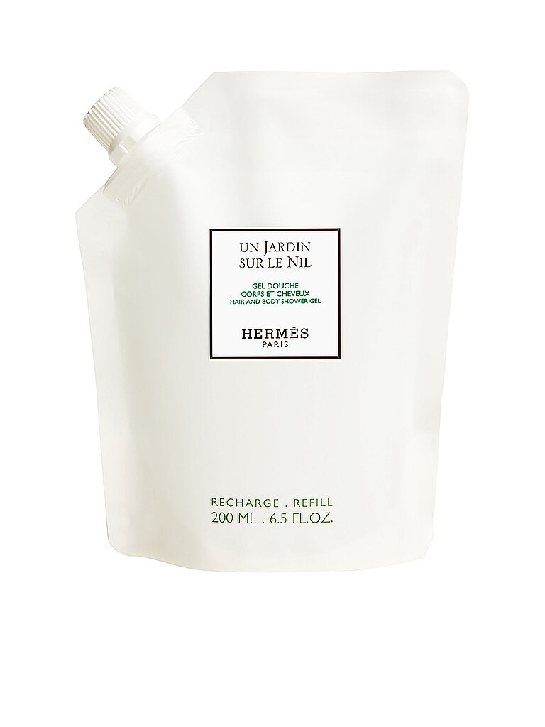 HERMÈS Un Jardin sur le Nil, Nachfüllset Duschgel für Körper und Haar 200ml