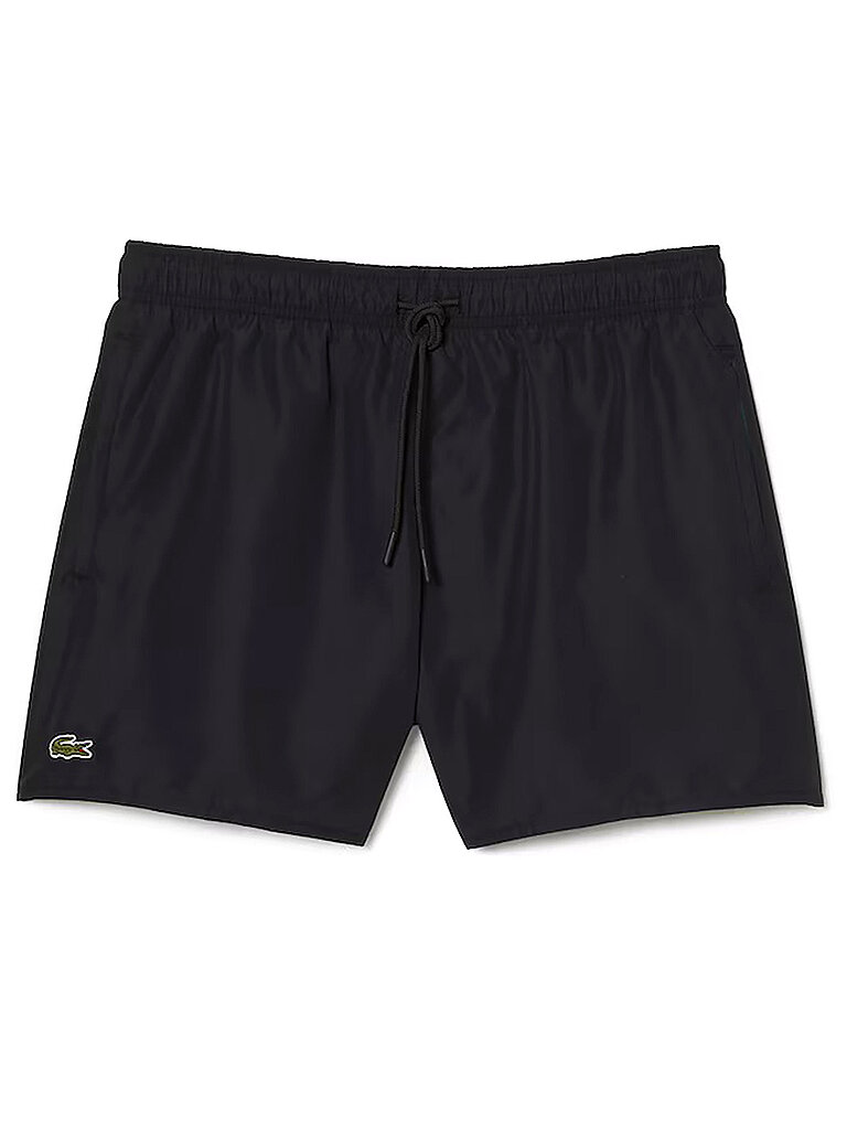 LACOSTE Badeshorts schwarz | XXL